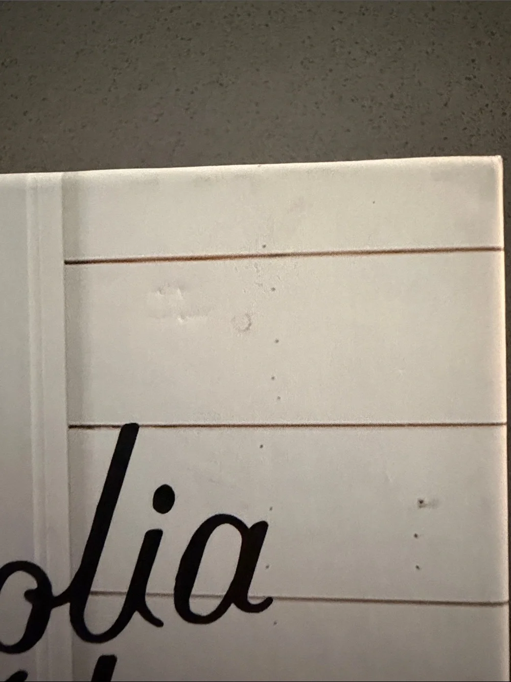 N/A magnolia table